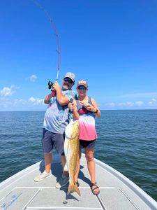Redfish catch in LA