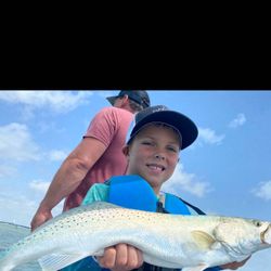 Angler with a 25-inch fish in Pleasanton