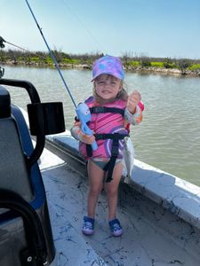 Angler fishing on the shore in TX