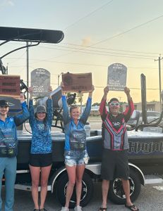 Anglers enjoying a day of fishing in TX