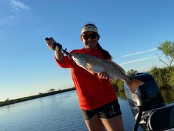 One person fishing in TX