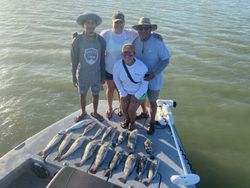 4 people fishing in TX