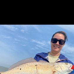 Fishing in Pleasanton with a big fish