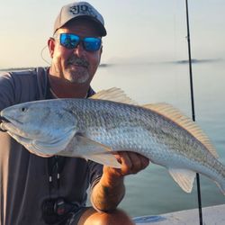 Angler fishing in Pleasanton