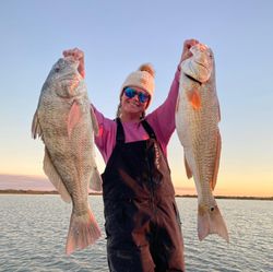 Two big fish caught in Pleasanton while fishing