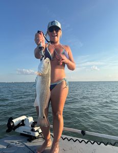 Redfish caught in Pleasanton