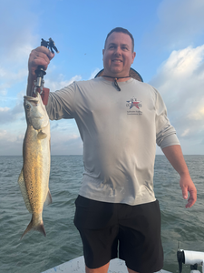 Beautiful Port Aransas speckled trout from today's trip!
