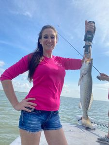 Spotted weakfish caught during fishing trip in TX
