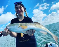 Angler with large fish in Texas