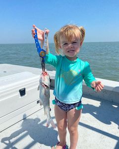 A lone angler with a 13-inch catch in TX
