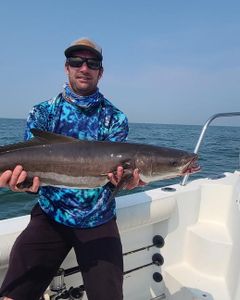 One person fishing in VA