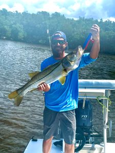 Snook caught while fishing in Everglades City