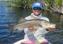 Snook fish caught while fishing in Everglades City