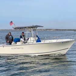 Two anglers fishing in NJ