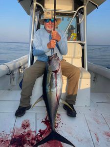 Yellowfin tuna caught in Barnegat Light