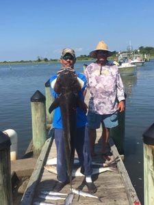 two anglers fishing in Williamsburg