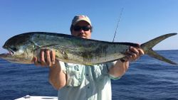 A lone angler stands in Williamsburg while fishing