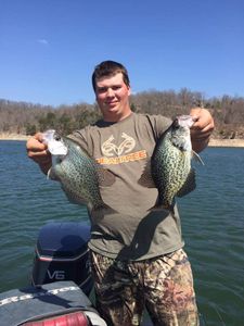 Loads of Crappies caught in Arkansas!