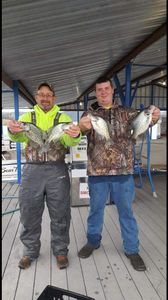 Two people fishing in Morrilton