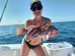 One angler enjoys fishing tour in Florida