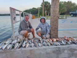 Two people fishing in Florida