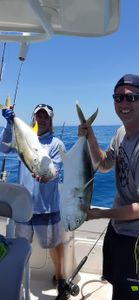 Two people fishing in Sarasota