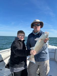 Two people fishing in Sarasota