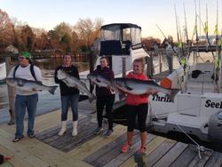 4 anglers with a successful fishing trip in FL