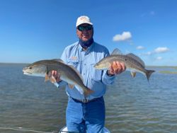 Two redfish caught fishing in Welches OR