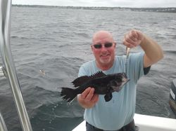 One fisherman with a 14-inch catch in MA