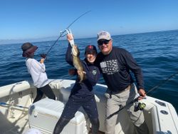 Successful fishing trip in MA