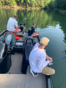 Fishing guides, Taking in the scenery.