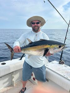 Blackfin tuna caught in New Smyrna Beach by angler on fishing cruises