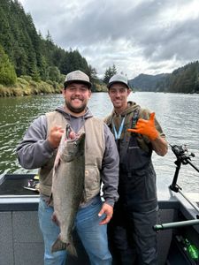 Chinook salmon fishing in OR