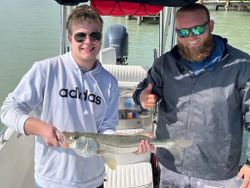 Two people fishing at Fort Myers