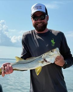 Angler fishing in Florida with best, great gear