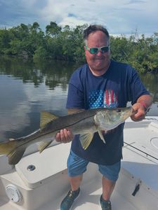 Snook caught while fishing in Fort Myers