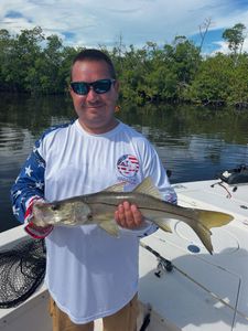 Snook fish caught by angler in FL