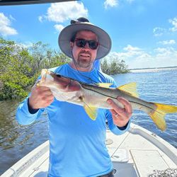 Snook fish caught by angler in Fort Myers