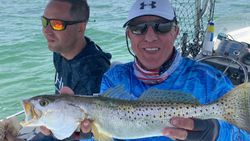 Spotted weakfish, 22-inch fish caught fishing in FL