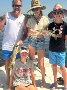 Two snook caught while fishing in FL