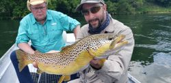 Rainbow trout caught while fishing in Keystone