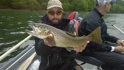 Sea trout measuring 22 inches, caught while fishing in Keystone