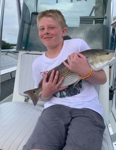 Angler fishing in New Smyrna Beach, Florida