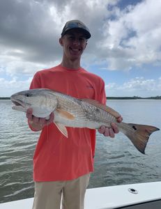 Redfish caught in New Smyrna Beach, Florida