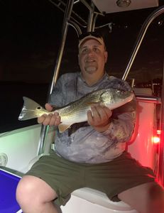 Redfish caught at New Smyrna Beach, Florida