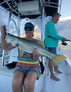 Snook fishing at New Smyrna Beach