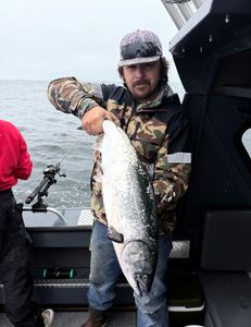 One angler fishing in Arbuckle