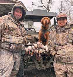4 people enjoying fishing and hunting in CA