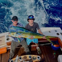 Two people fishing in FL